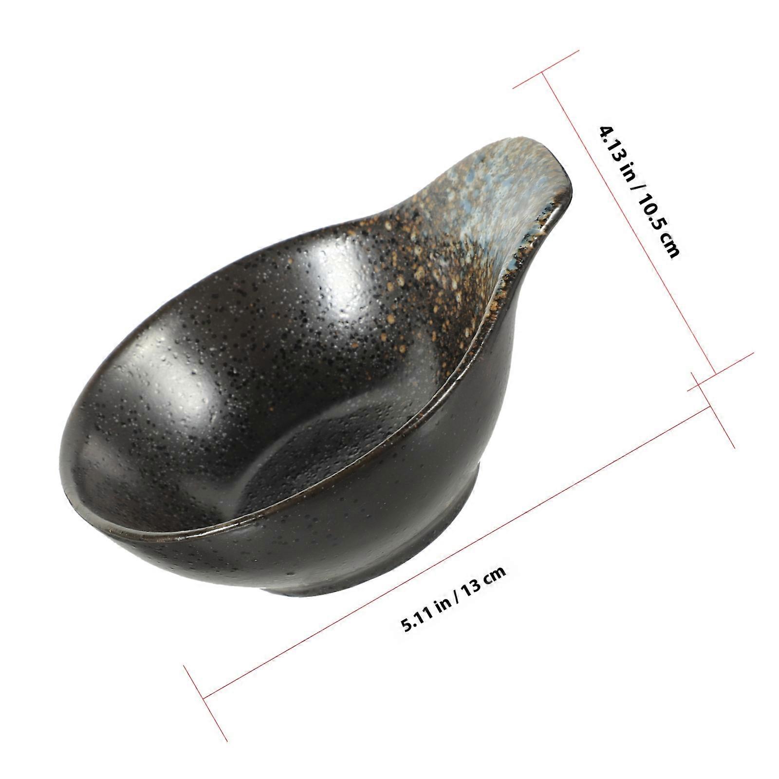 Dipping Bowls Ceramic Sauce Bowls for Serving 2Pcs in Assorted Colors