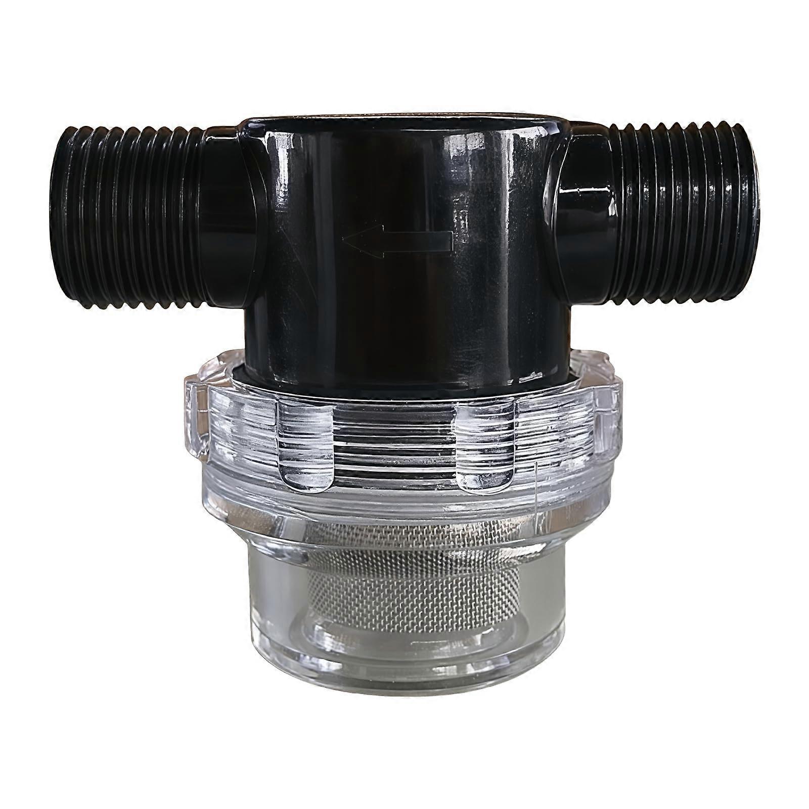 Water Pump Strainer InLine Strainer TwistOn Sprayer Filter For Household Water Purification PreFilter System Double Outside
