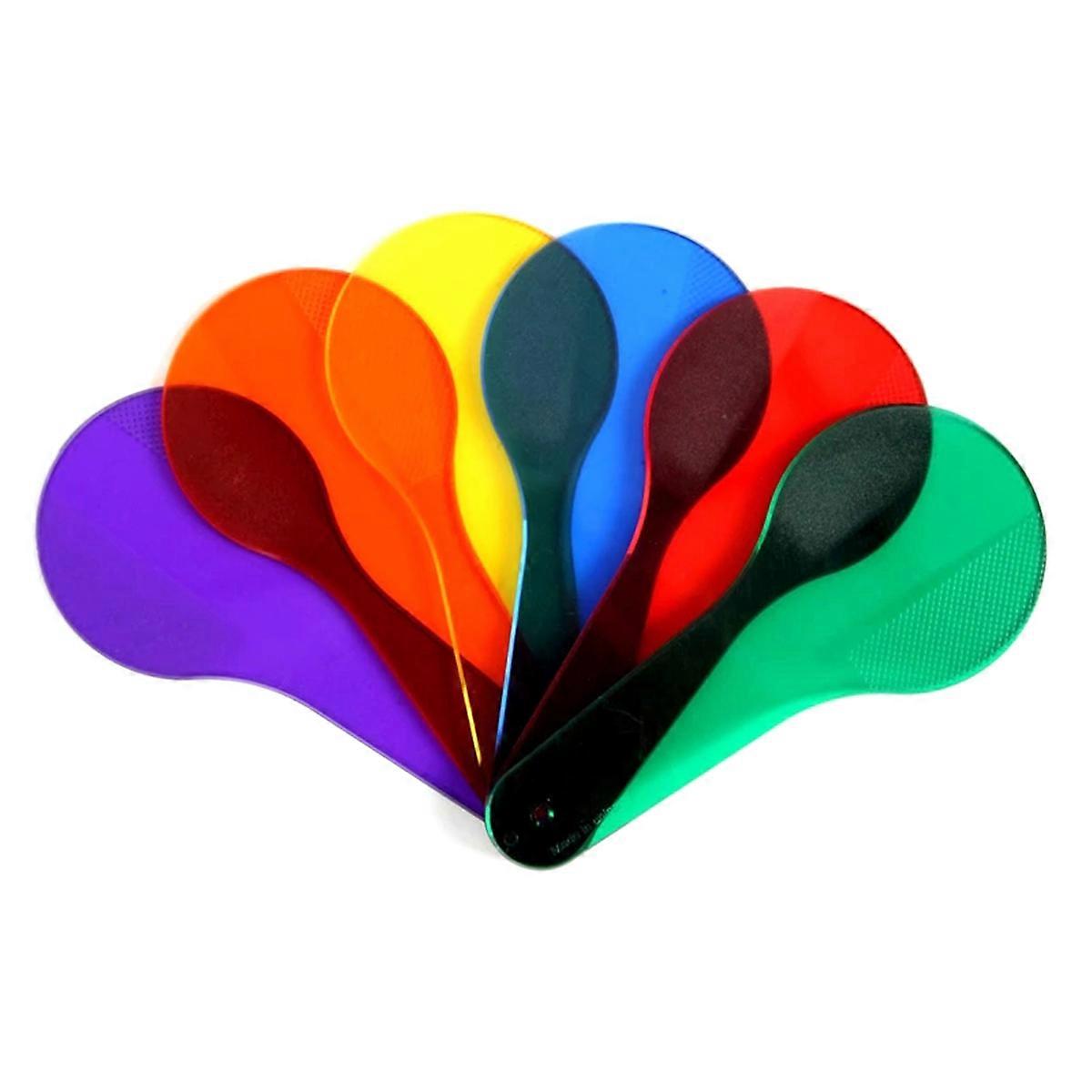 Hand Clapper Toys Plastic Clappers Color Learning Brain Development Assorted Color 6Pcs For Kindergarten Activities