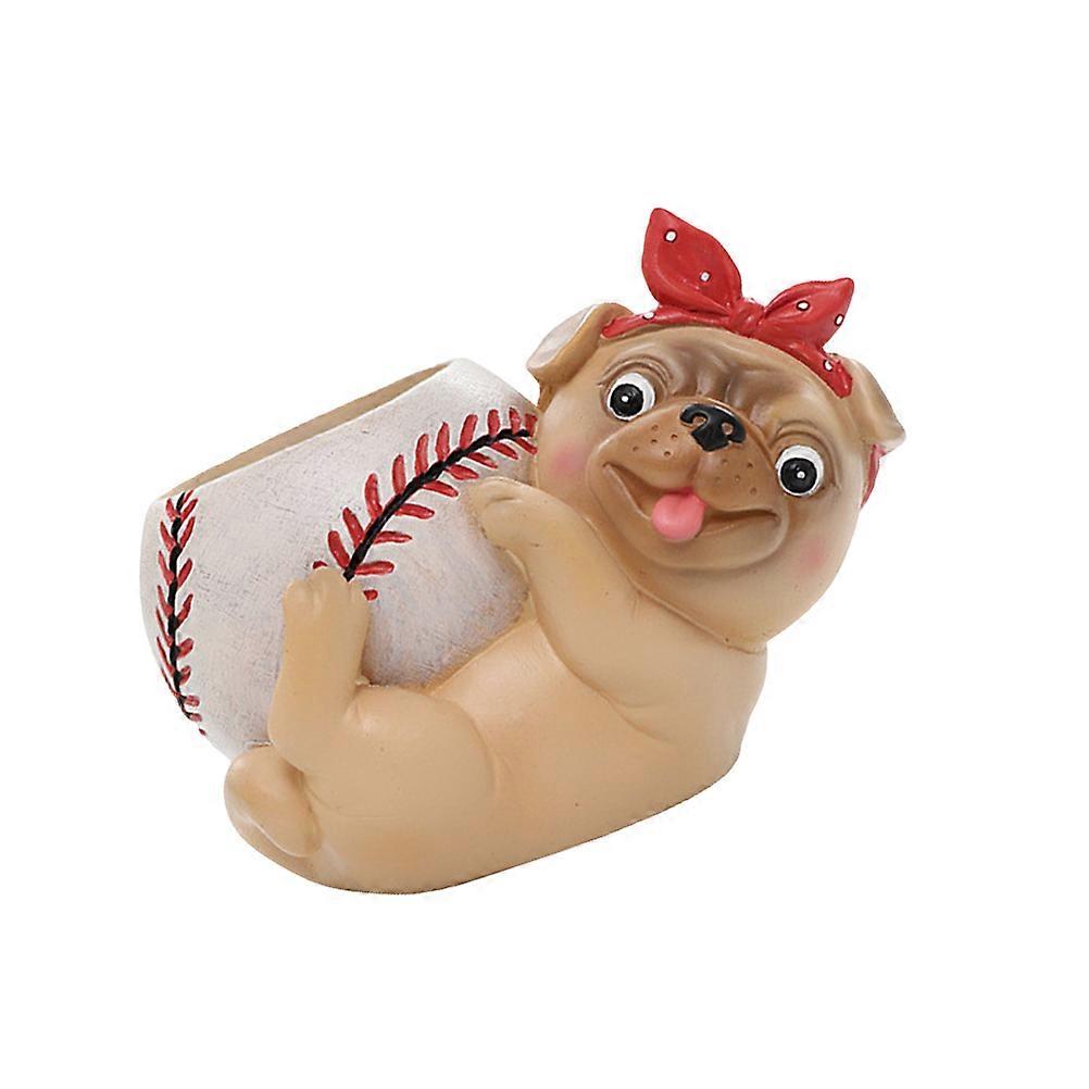 Dog Shape Flower Pot for Succulent Plant Container Creative Desktop Decor