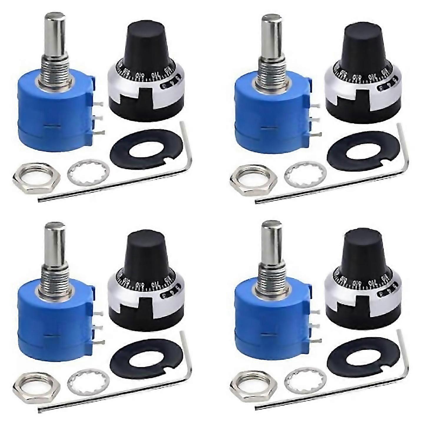 For 4pcs 3590s2103l 10k Ohm Rotary Potentiometer