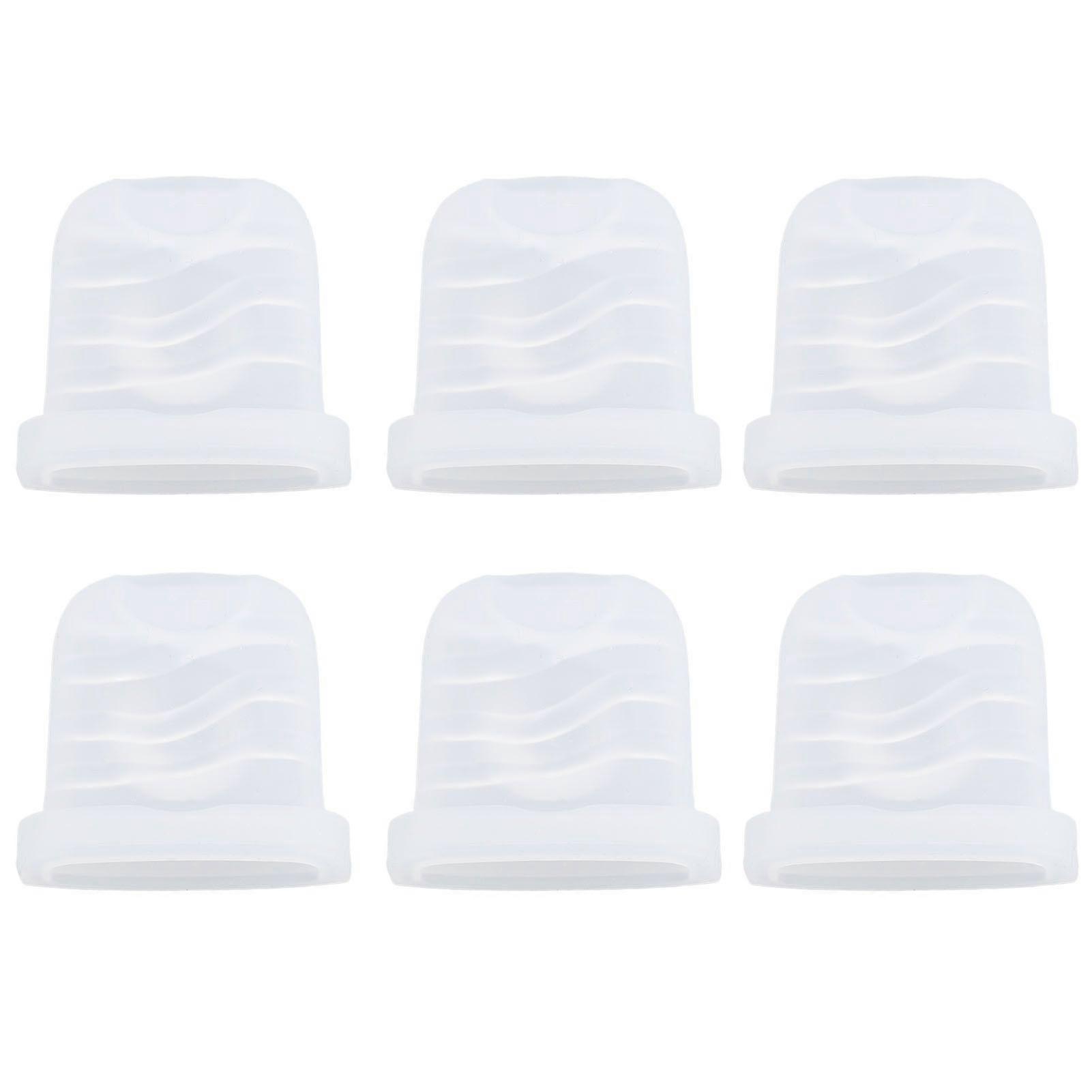 6pcs Silicone Diaphragm Breastpump Accessories Anti Backflow Replacement Diaphragm for S32 Wearable Breastpump