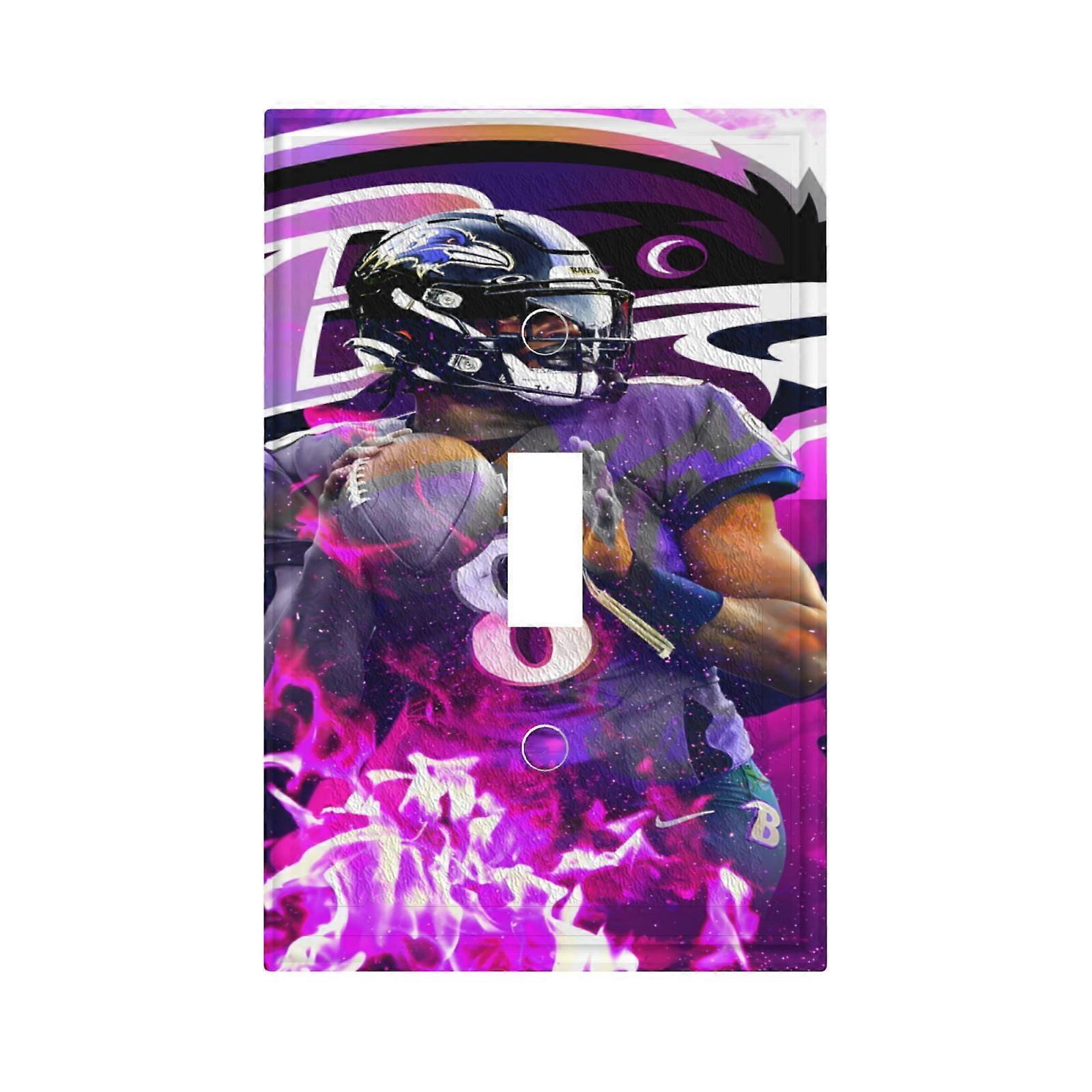 Ravens Switching Lights Single Leather Roman Frame Switch Panel Wall Panel Single Double/Pull Light Switch