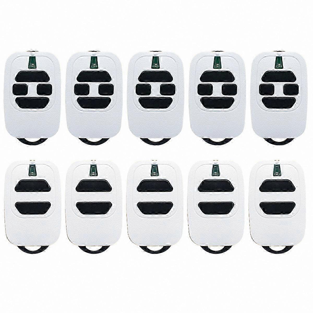 10-Pack Rolling Code Remote Controls for Garage Doors, 433.92MHz Frequency-Compatible with GT4 GTI2 GTI4 Series Handheld Transmitters