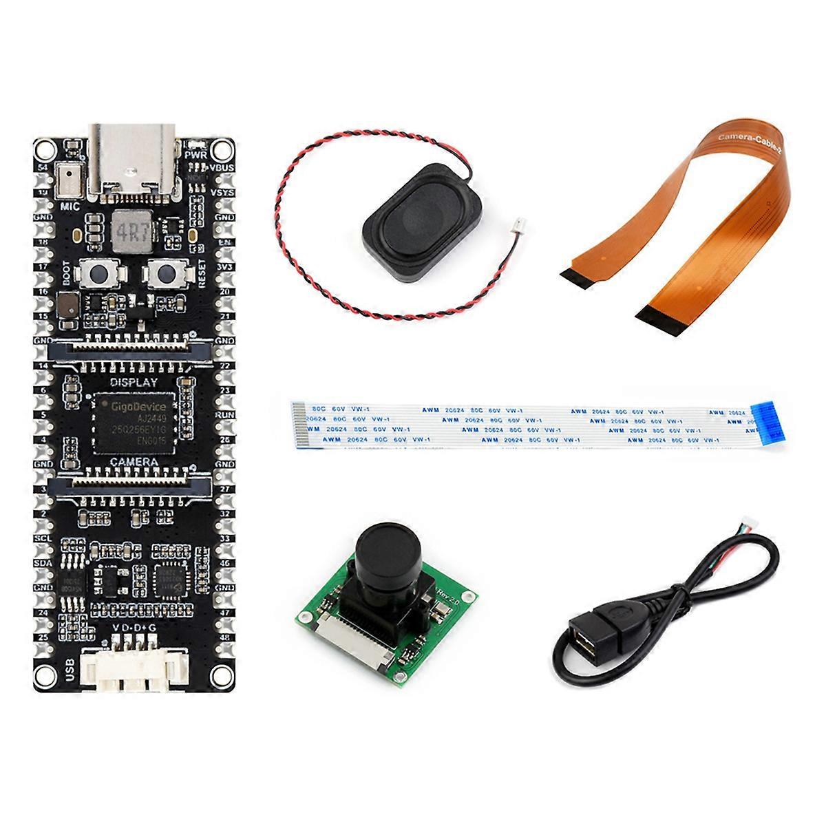 ESP32-P4 Development Board with Speaker and 5MP OV5647 Camera Module Support Wi-Fi6/Bluetooth5