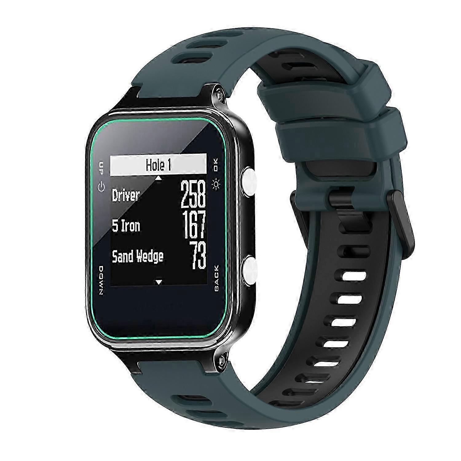 For Garmin Approach S20 tofarget silikon klokkerem