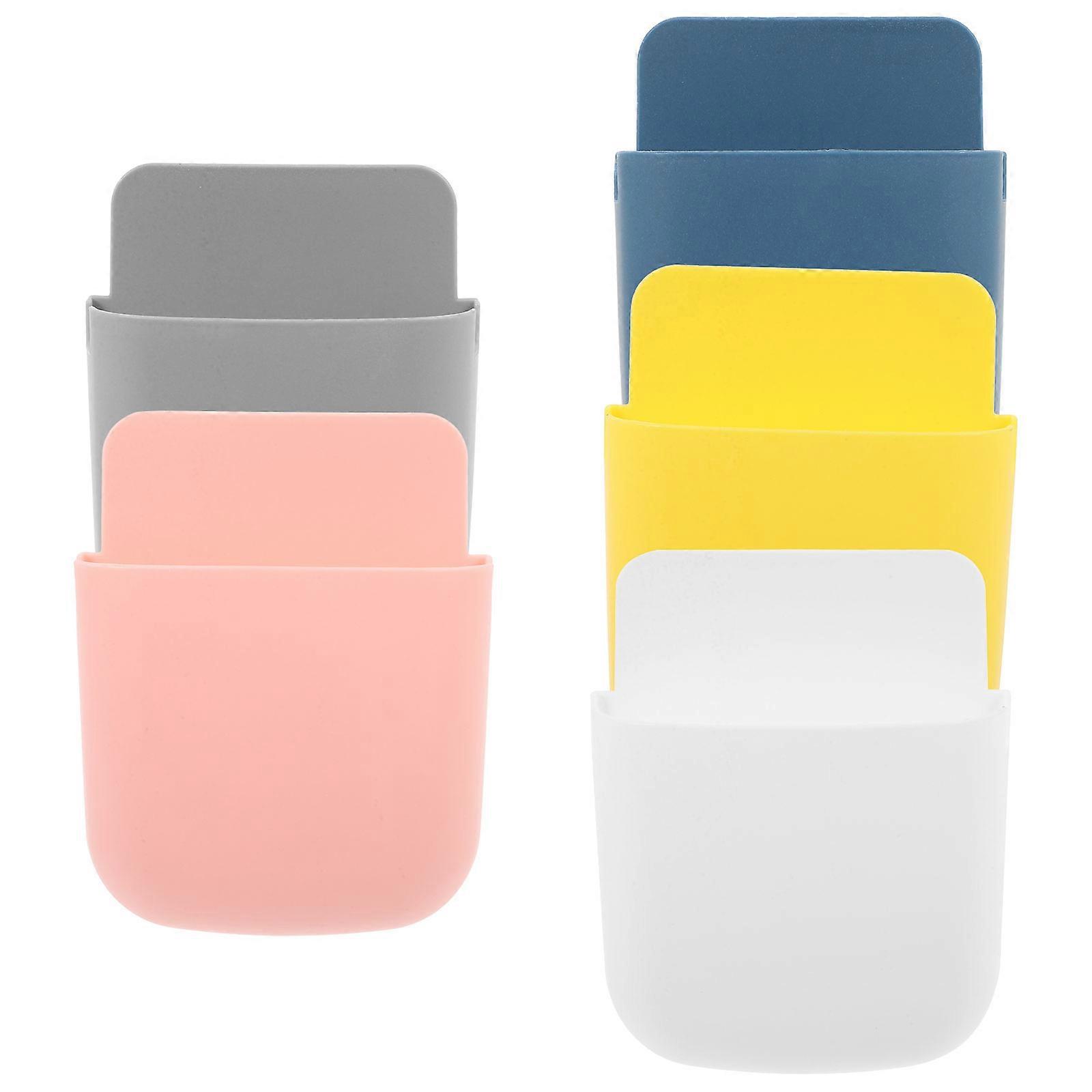 Plastic Storage Box for Home Use with 15Pcs Wall-Mounted Storage Holders