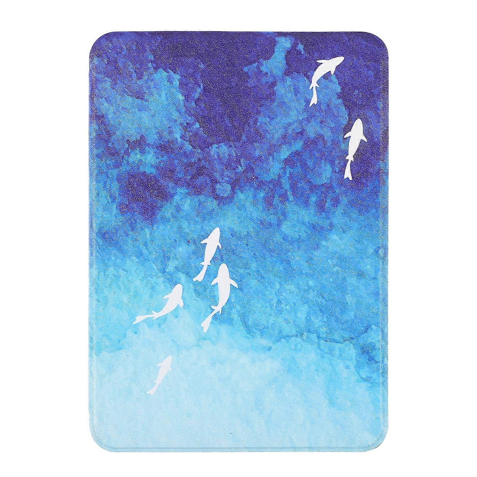 E-Book Reader Case Decorative PU Cover for Protection Use 4Pcs Set