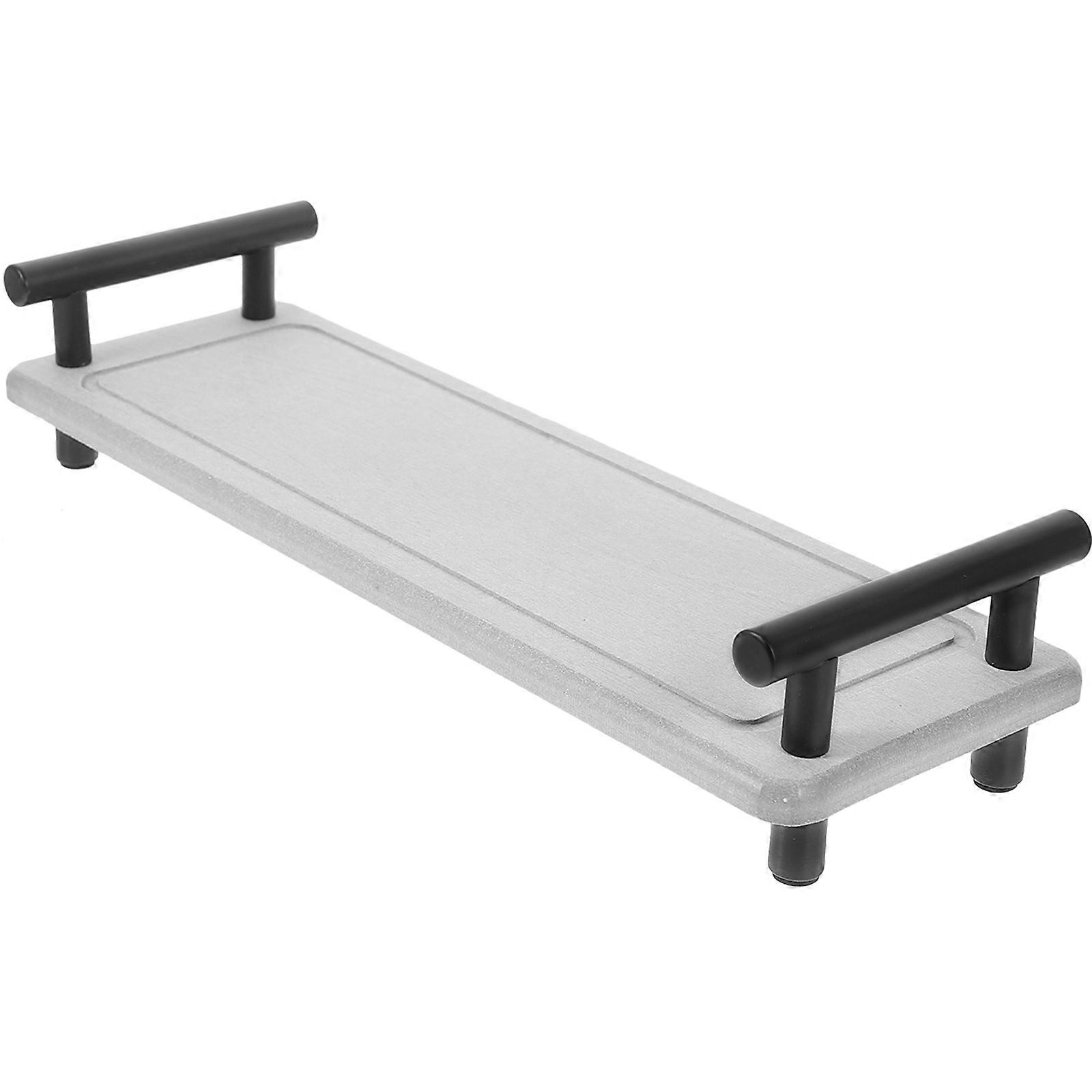 Rectangular Bathroom Drying Rack Sponge Holder For Kitchen Storage 31X10X5.5CM Organization 3Pcs