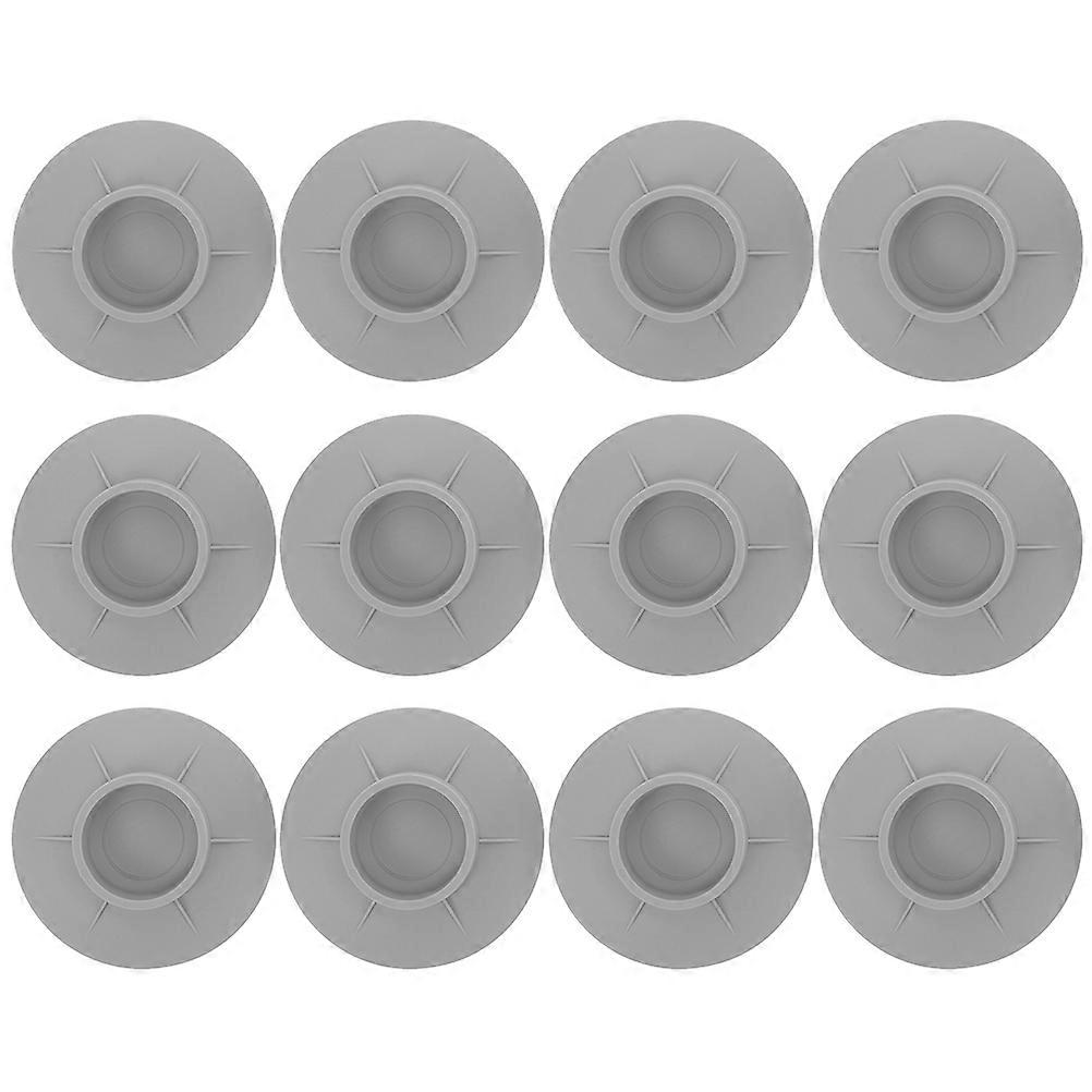 Washing Machine Pads for Anti Vibration 48Pcs Grey Tpu Nonskid Mats