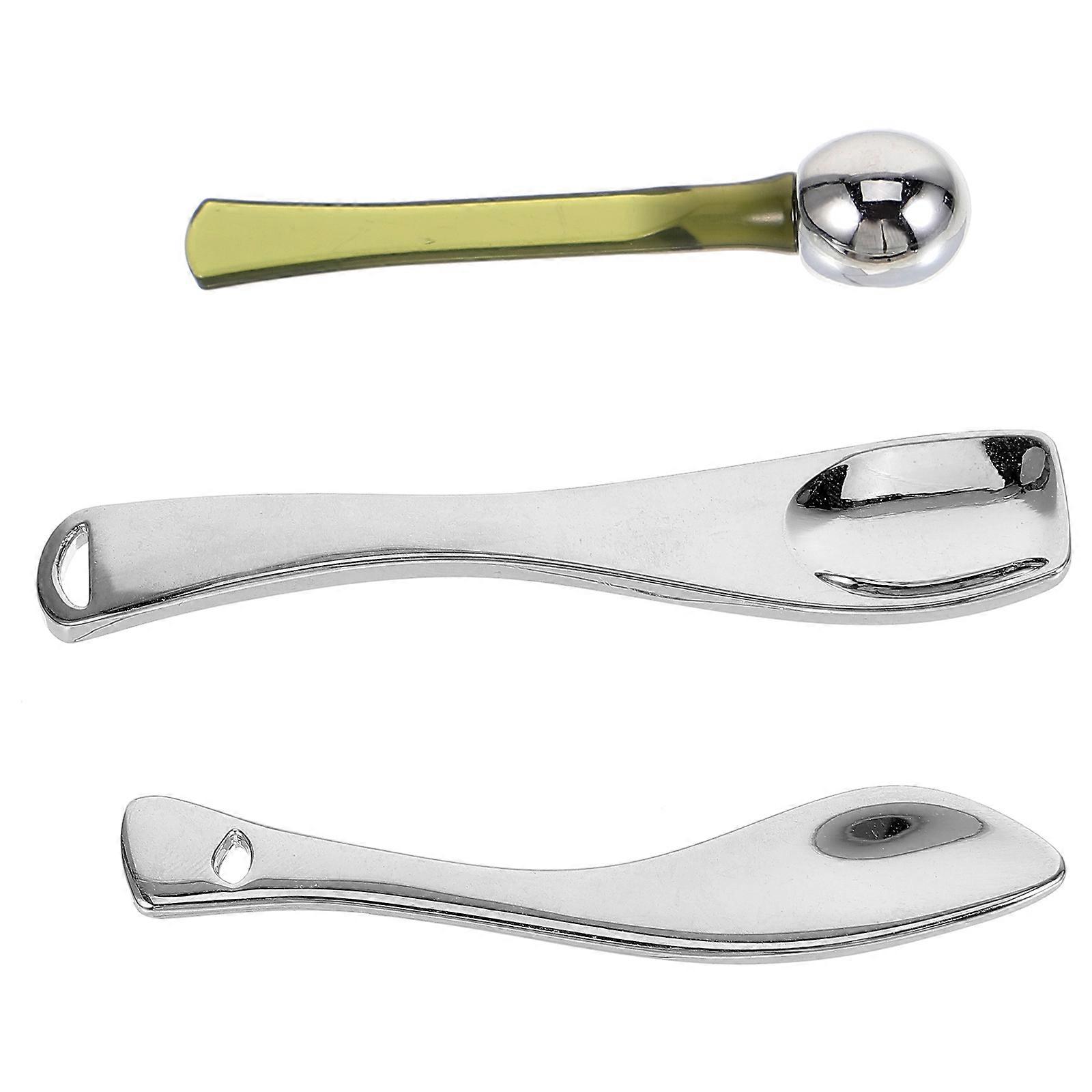 Facial Cream Spoon Spatula For Women 9 Pcs Spoon Shape Designed For DIY Makeup And Applying Essence