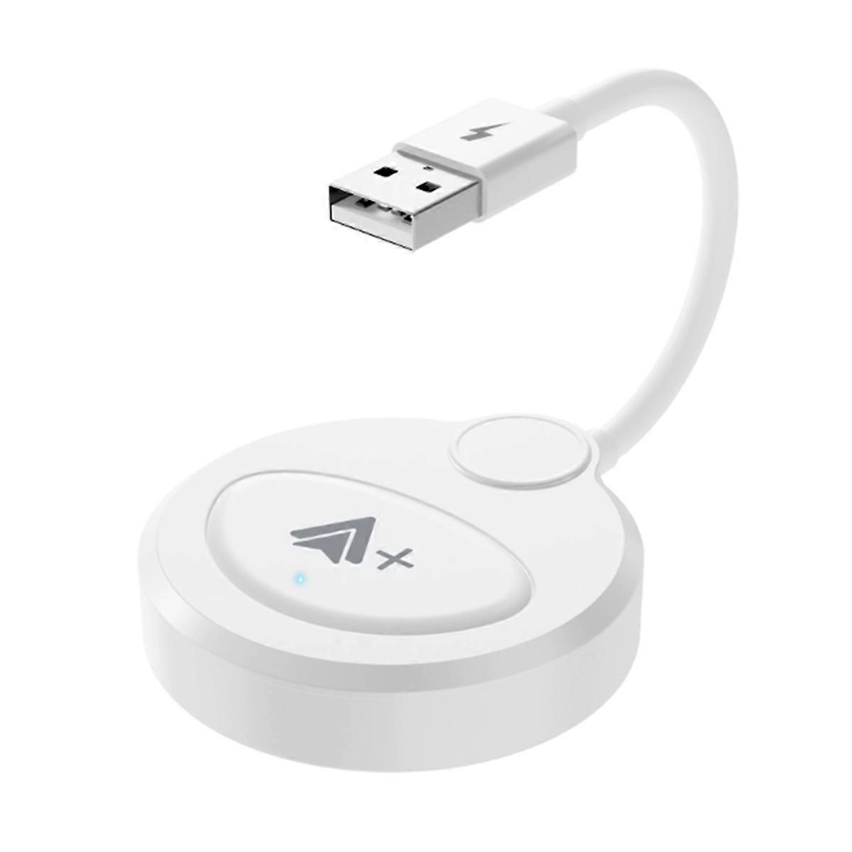 Wireless Android Auto Video Wireless Adapter Carplay White