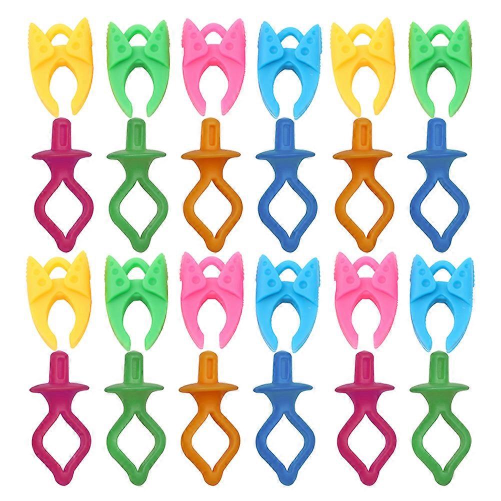 Thread Organizer Clip Silicone Sewing Clamp for Sewing Use 72Pcs