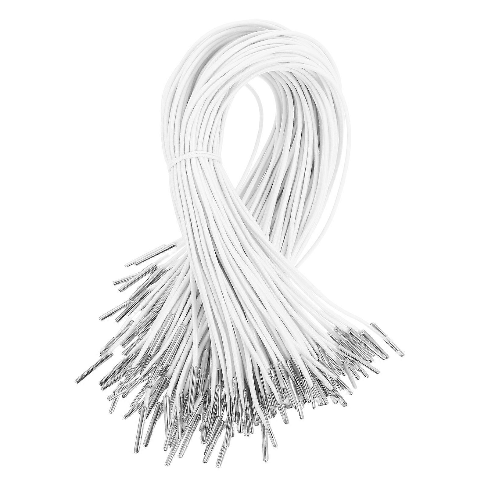 Elastic Hat Cord with Metal Ends for Mask Strap Replacement 1000Pcs