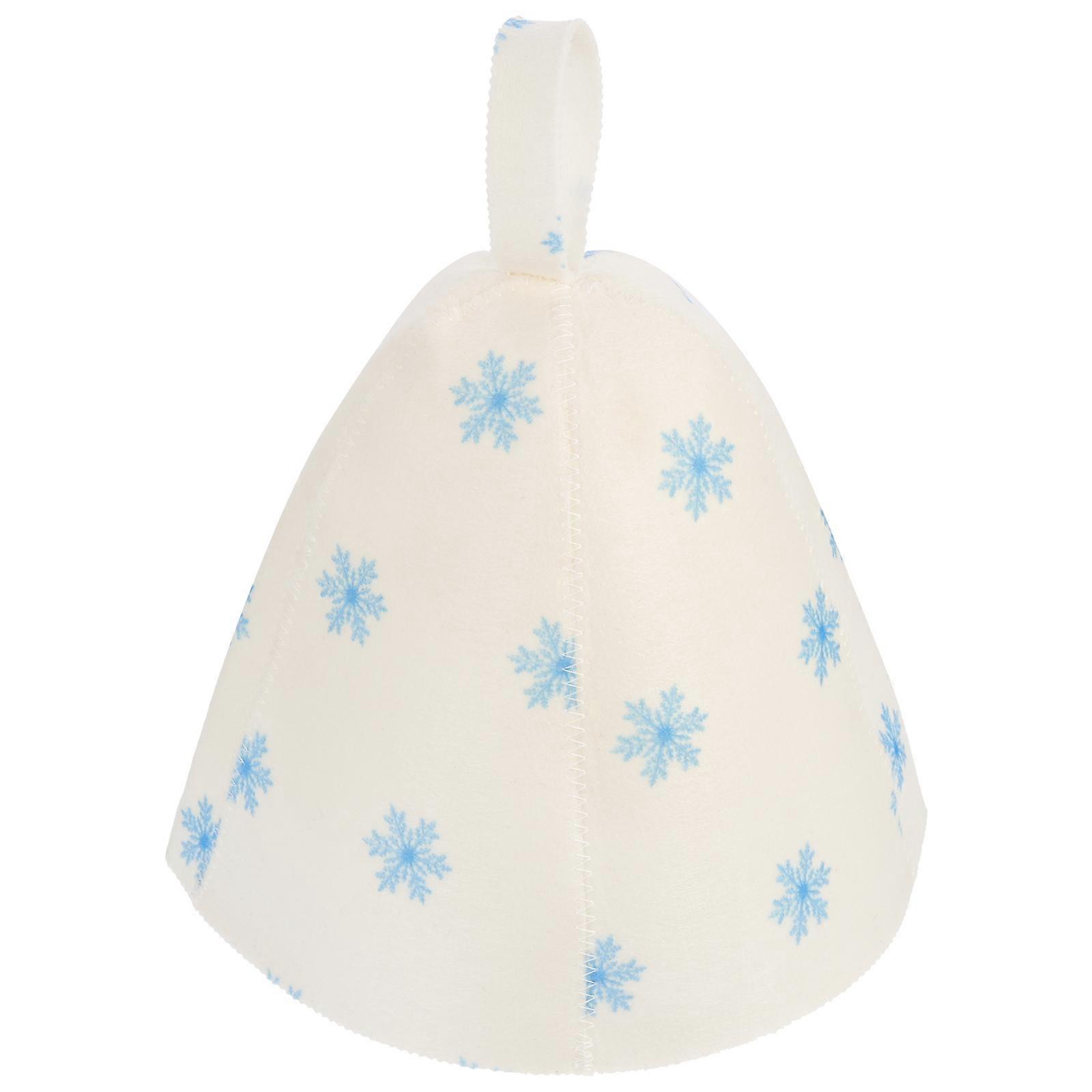 Felt Sauna Hat for Women Bathing Hat for Breathable Comfort 2Pcs