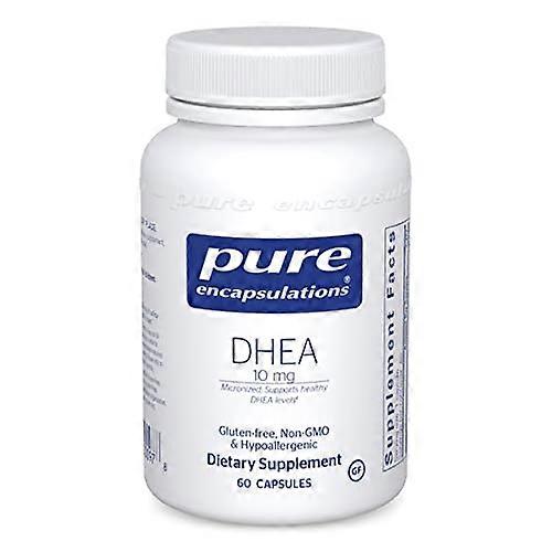 Pure Encapsulations DHEA 10 mg | Complément pour le soutien immunitaire, la combustion des graisses et l'équilibre hormonal* | 60 capsules