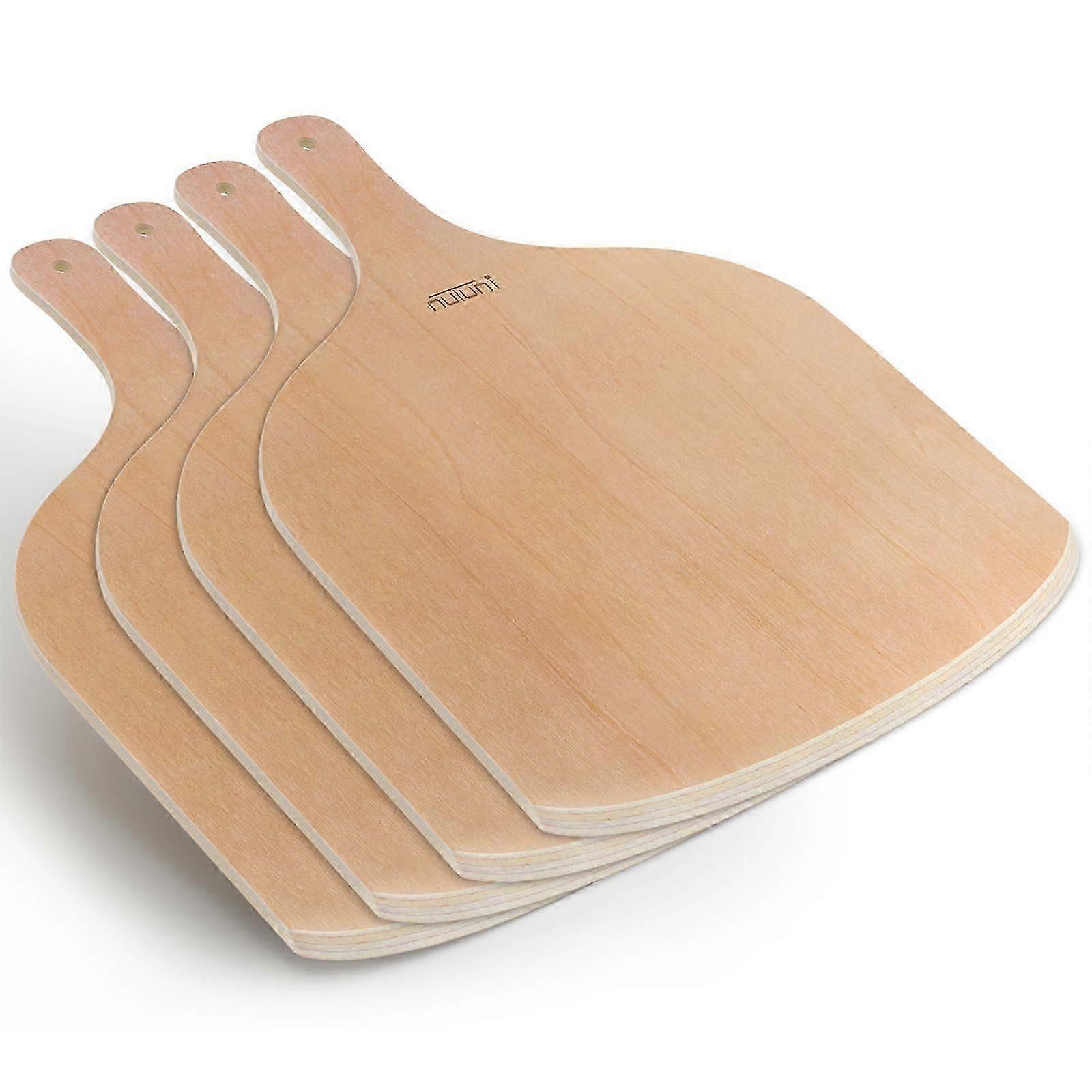 4 Pack Premium Grande Pizza Peel para Cozinha Interna e Externa 12 Polegadas