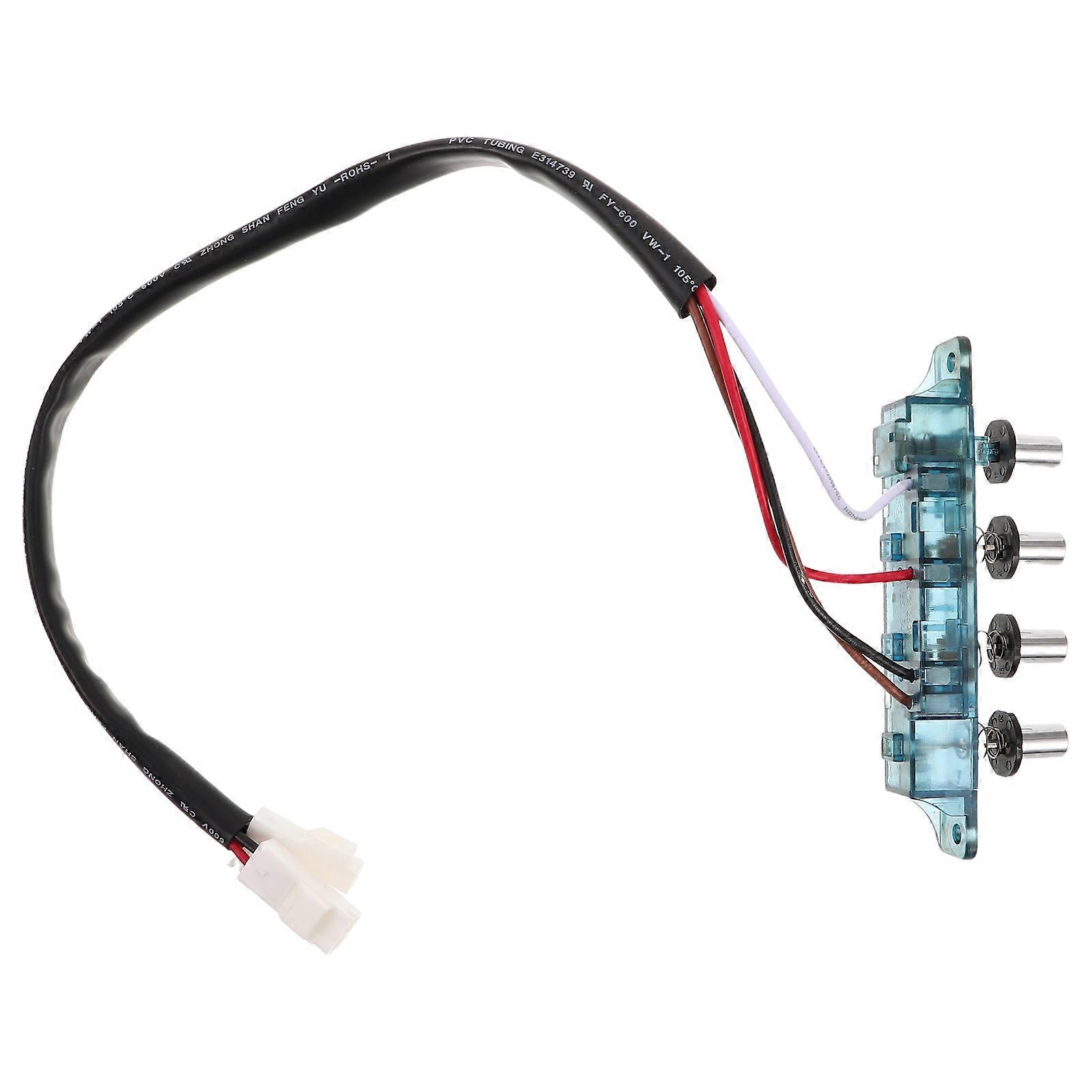 Range Hood Keyboard Switch for Kitchen Appliances 4 Button Controller