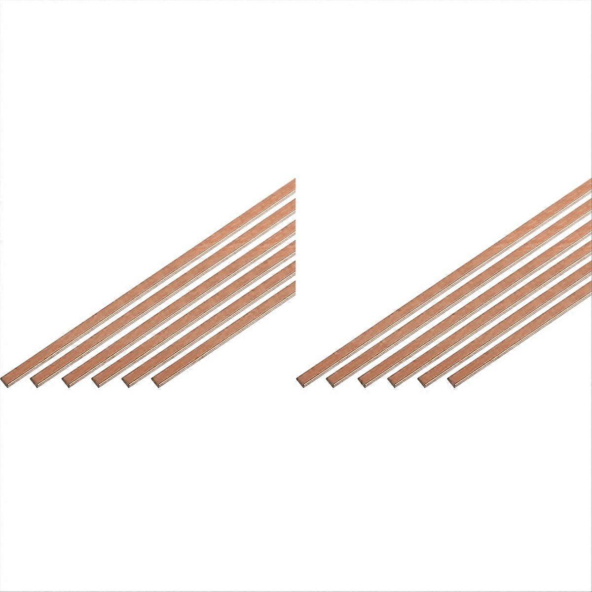 12Pcs Copper Brazing Rods