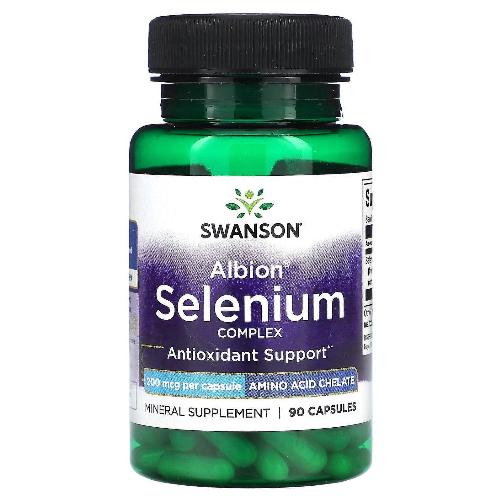 Albion Selenium Complex, 200 mcg , 90 Capsules