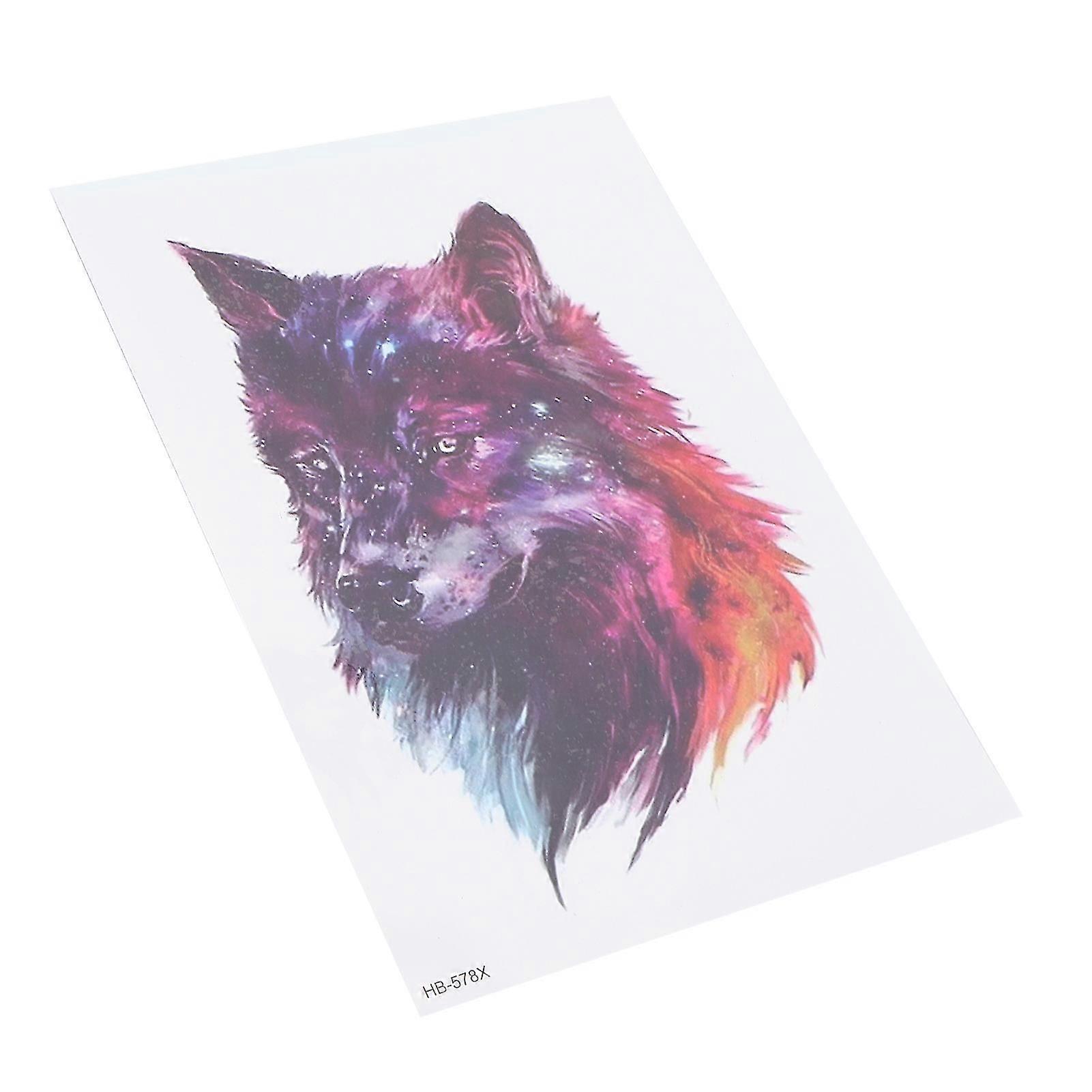 Waterproof Animal Pattern Temporary Tattoo Sticker compatible with Men - HB-578 Accessory