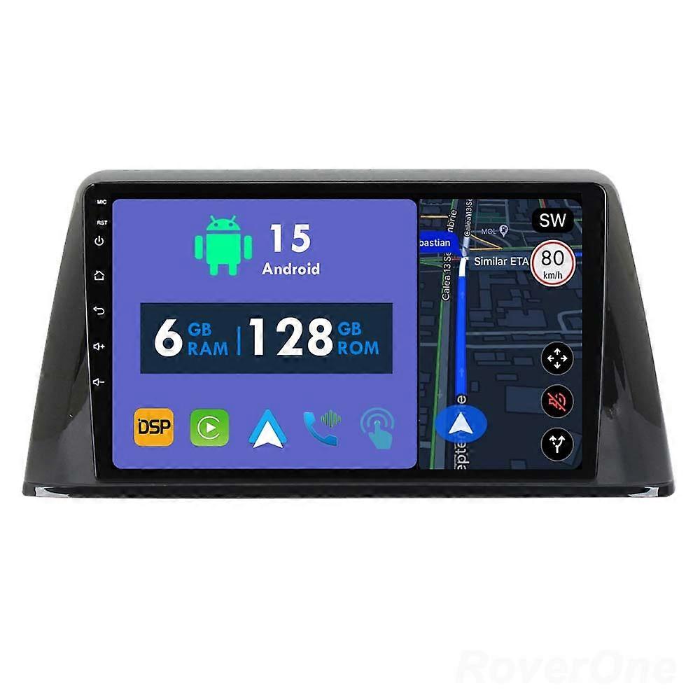 Car Radio 6G+128G CarPlay GPS Navigation Head Unit for Peugeot 308 2016 - 2018 Android Auto Bluetooth Stereo Touch Screen