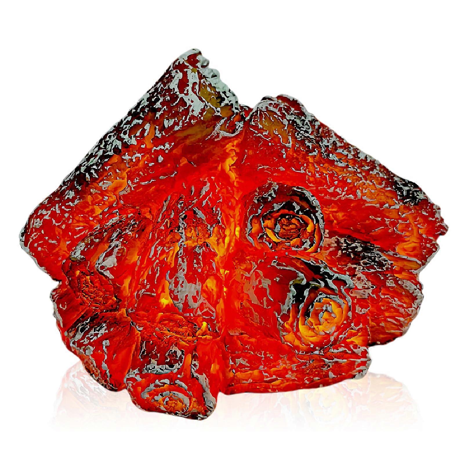 Simulation Flame Lamp LED Flame Light Charcoal LED Lamp Battery Operated For Festival And Christmas Realistic Decor Lamp