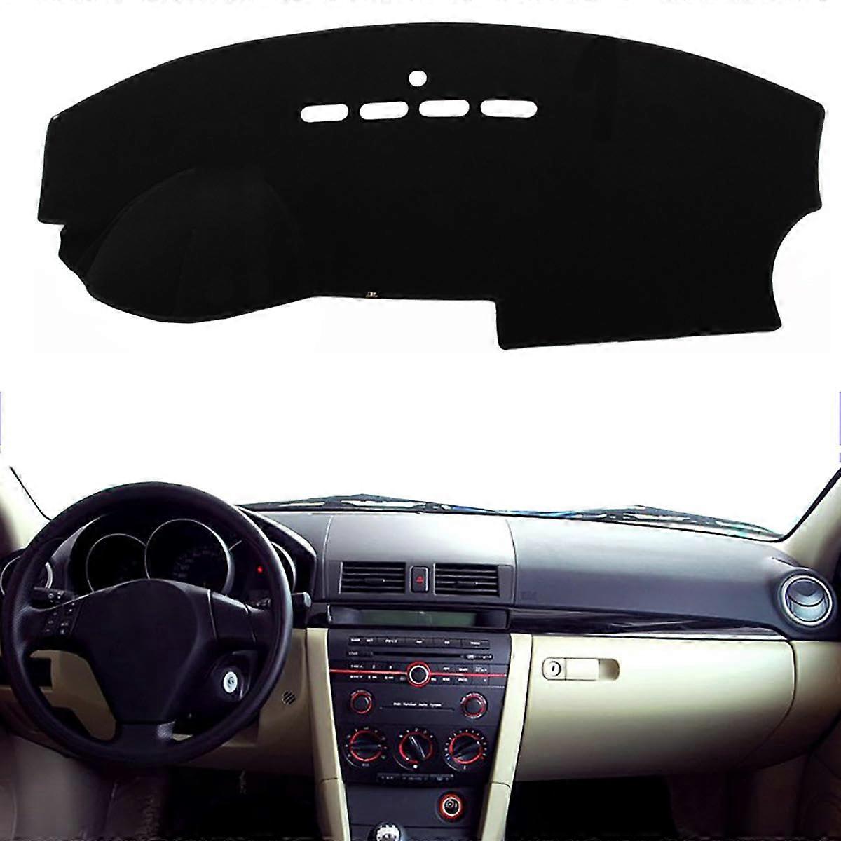Car Dashboard Cover Red Edge Dashboard Mat Pad for Mazda 3 20042008 M3 BK LHD