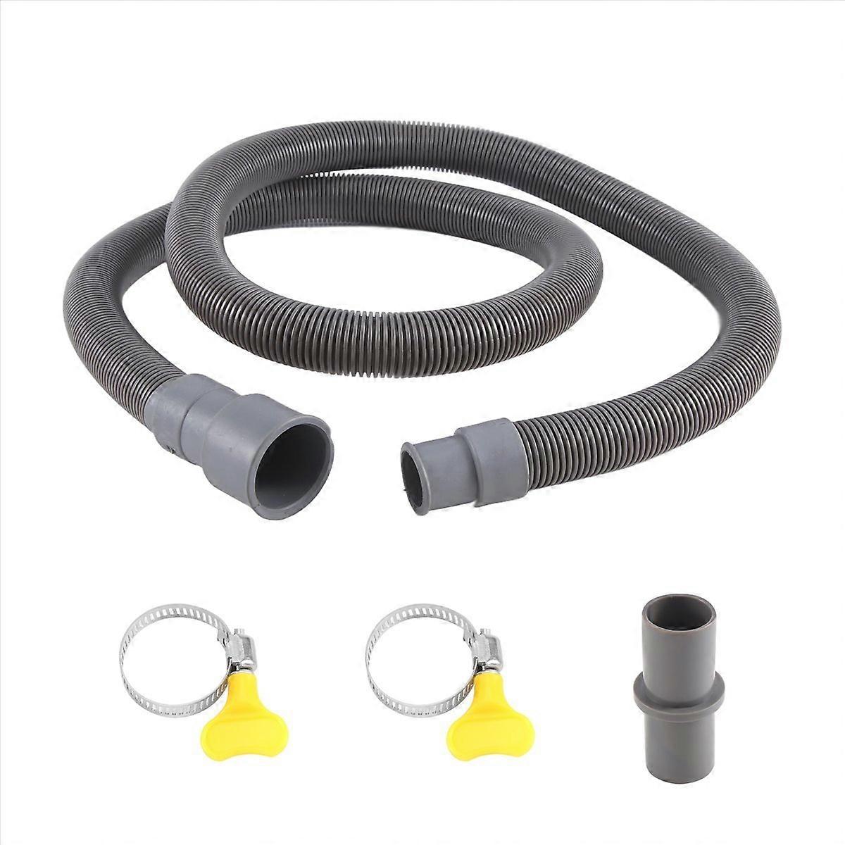 Automatic Drum Washing Machine Drain Pipe Drain Hose Fittings, 1.5 Meter