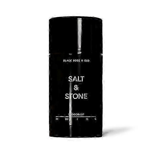ソルト # ストーン ユニセックス ブラック ウード Extra_Strength アルミニウムフリー デオドラント # ブラック 1 個