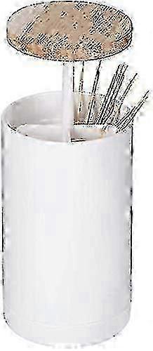 Automatic Toothpick Holder Dispenser, Cotton Swab Box