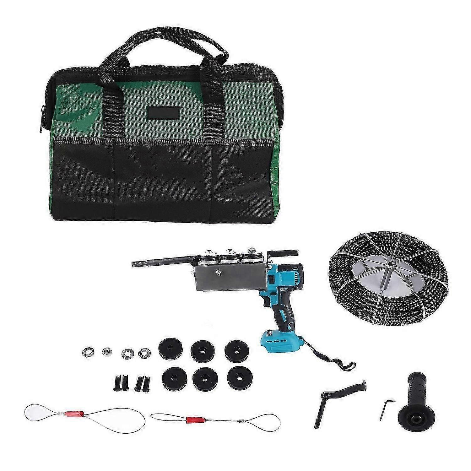 Automatic Wire Stringing Machine Angle Adjustment Light Compact Electric Threading Machine for Construction 21V