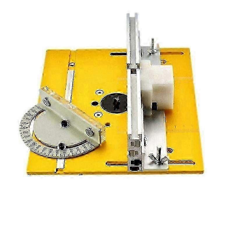 Router table insert plate woodworking bench table saw