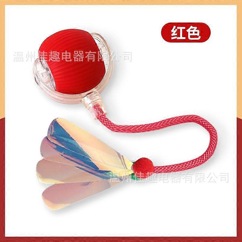 Interactive Cat Toys Ball for Indoor Cats,Agile Moving Cat Ball with Elastic Mesh Tail,Automatic Kitten Toys for Bored Indoor Adult Cats,Motion Activa