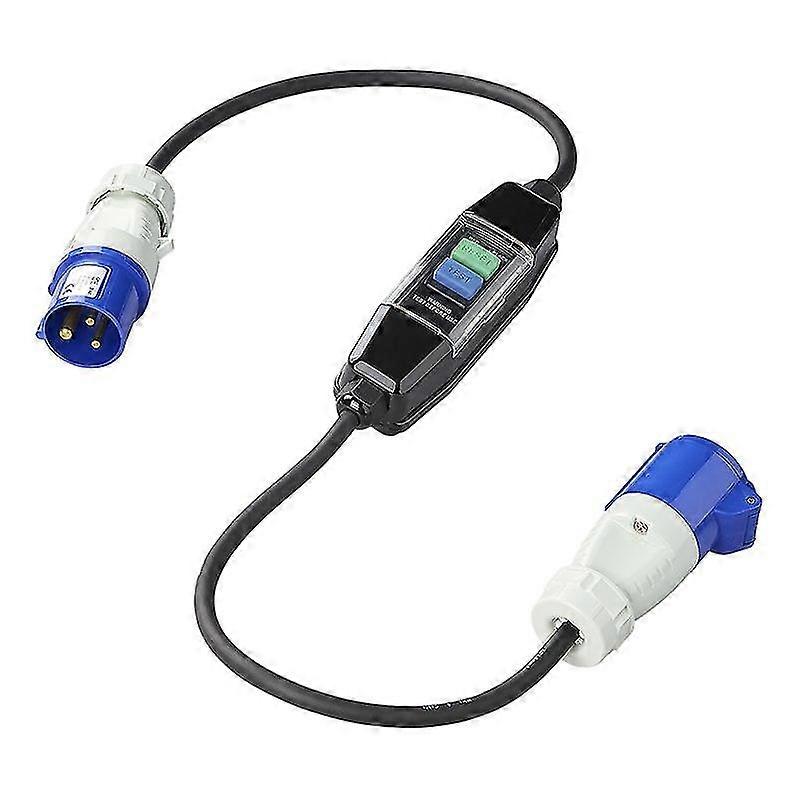 Adapterkabel 120cm 3x1,5mm² CEE jordfelsbrytare