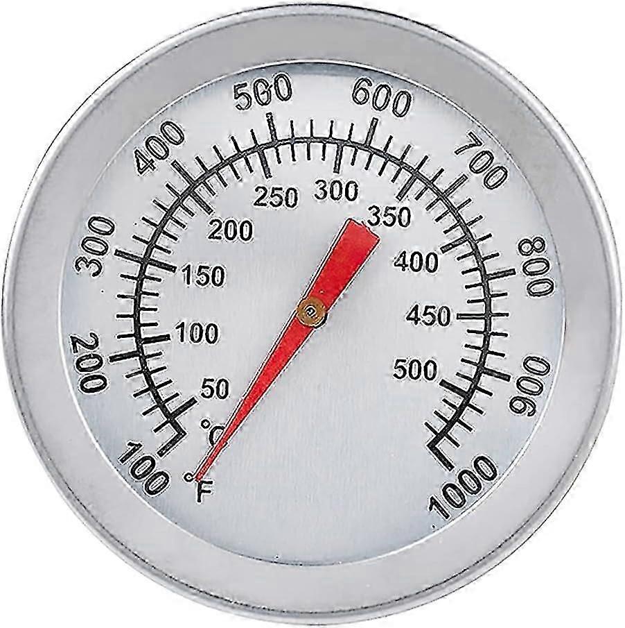 Barbecue Thermometer Stainless Steel Max 500C/1000F Analog Display