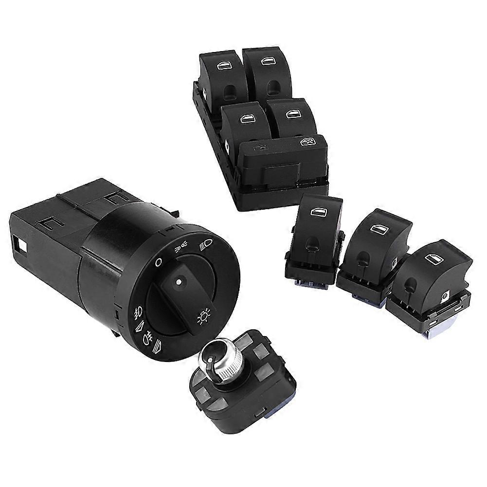 Autofensterschalter für A4 B6 B7 2002-2008 - 6 Stück