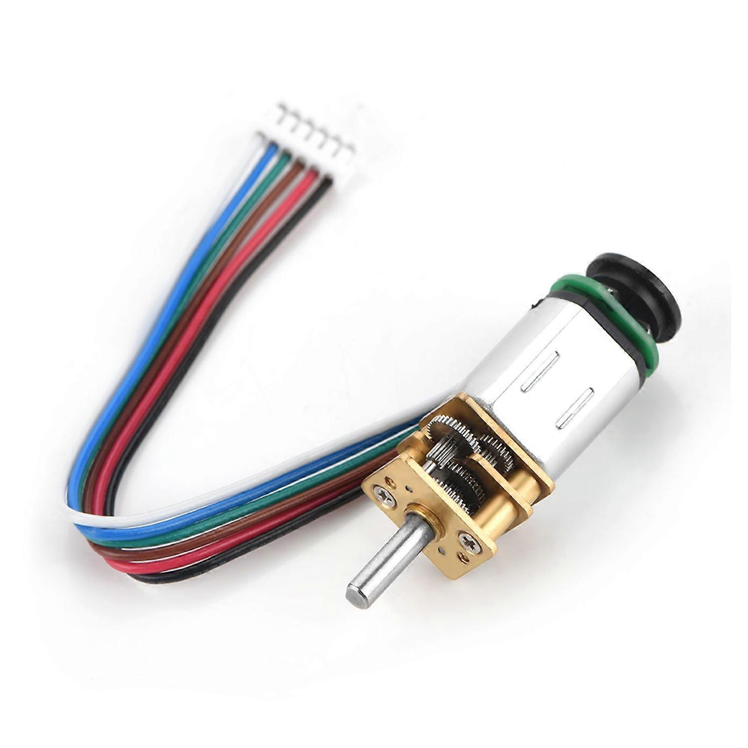DC6V 2W GBMQ-GM12BY20 Gear Motor With Magnetic Coded Disc Hall Encoder(6V 70RPM)