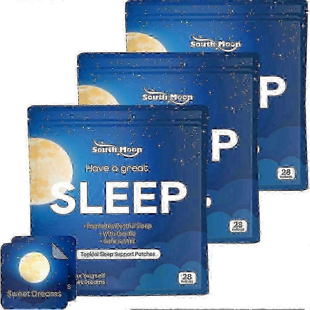 Lot de 1 à 5 patchs de soin du sommeil : un patch portable pour un soin quotidien, un sommeil paisible et stable la nuit, et un soin doux (28 patchs par paquet)