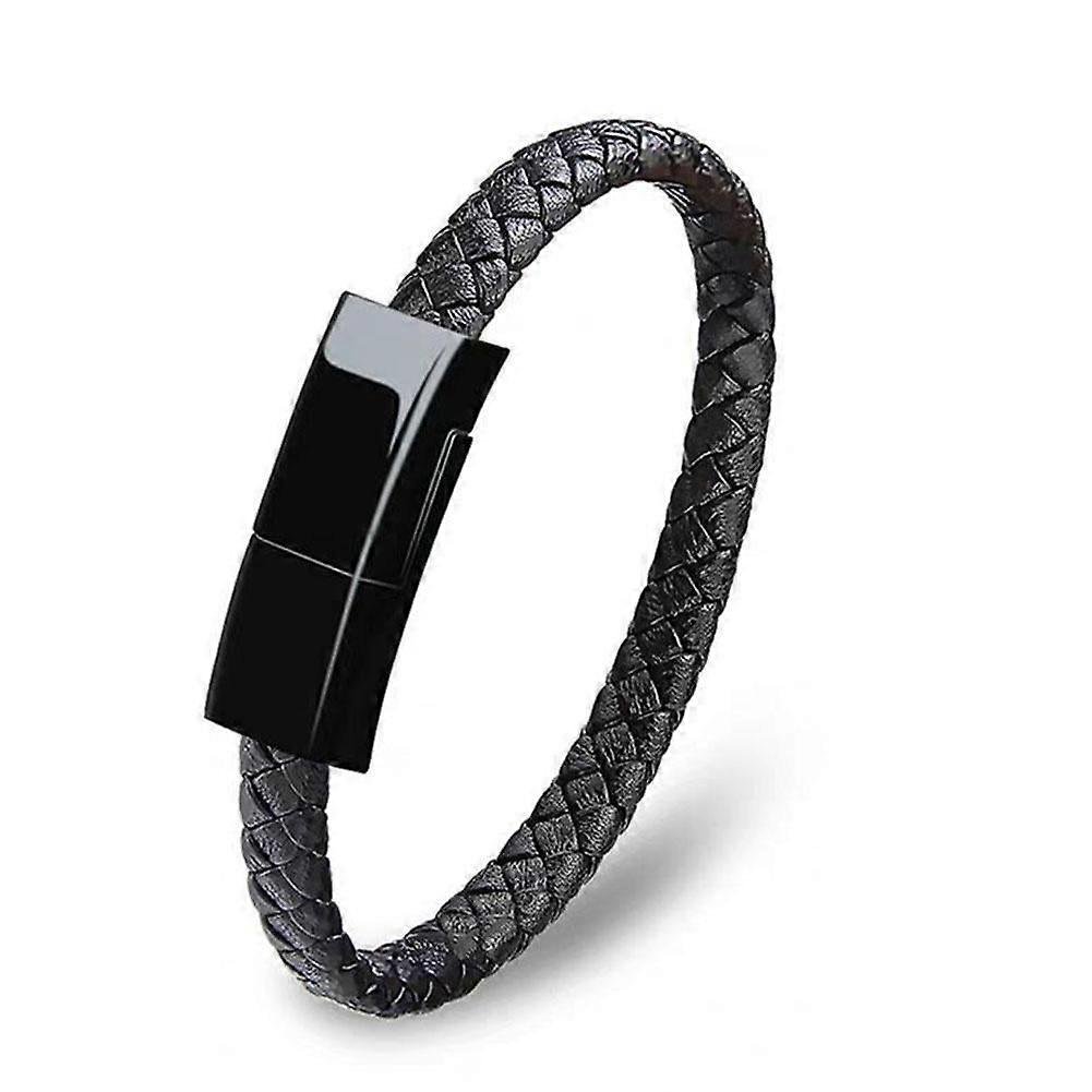 USB Bracelet Cable Charger Phone Data Charging Cable For compatible with iPhone Android Typ V5V4