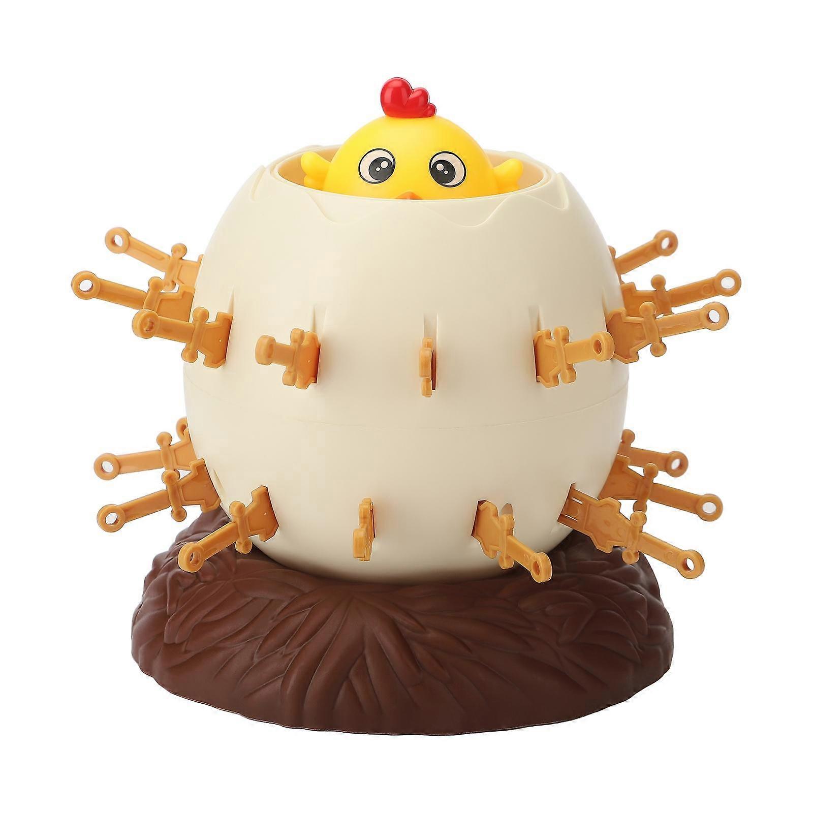 Easter Eggshell Trick Toy Parent Child Interactive Sword Pirate Bucket Toy Funny Chick Pirate Barrel