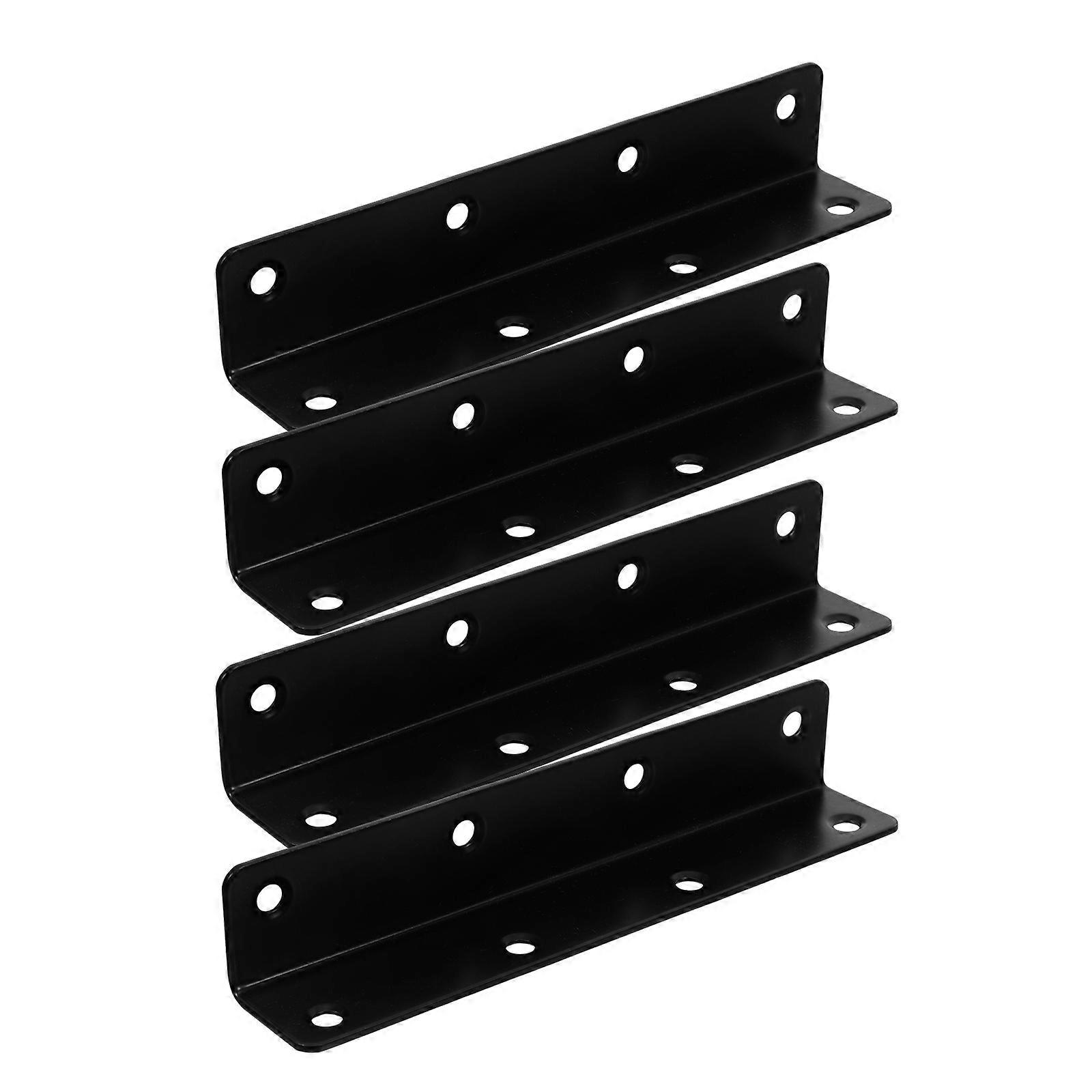 Durable Long Strip Angle Brackets Right Angle Corner Bracket for 4Pcs Use