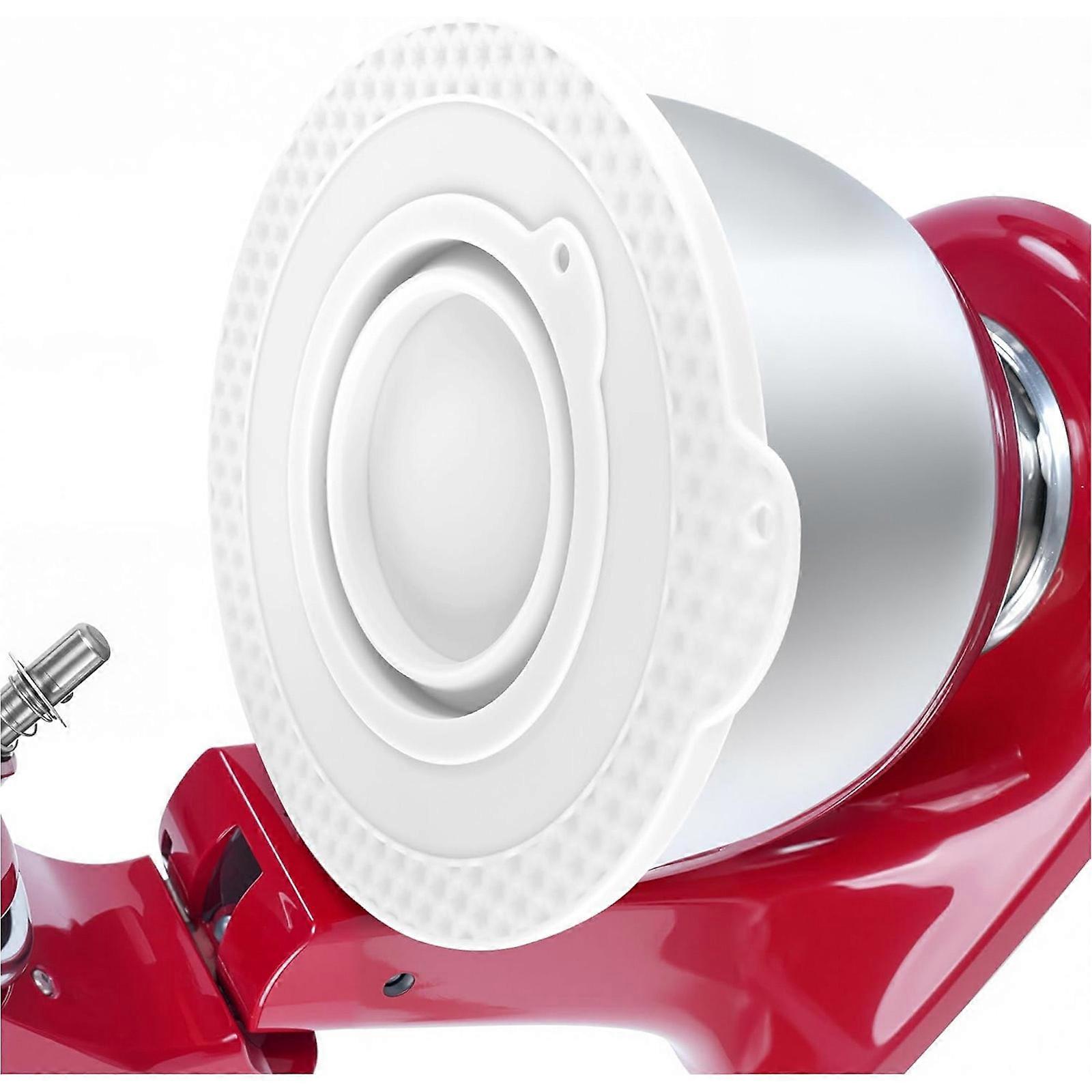 Practical Stand Mixer Accessories Bowl Lids Silicone Covers Prevent Food Splashing While Mixing Dough Cream or Sauces Multicolor