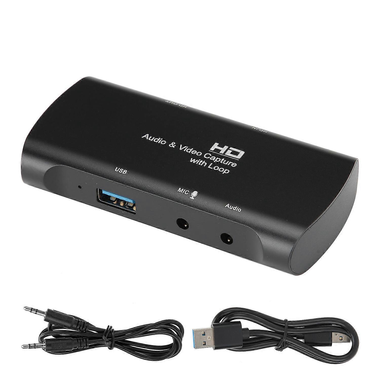 1080P 4K Z27 Video Audio Acquisition Card Loop Out Recording Plate High Definition Record Box