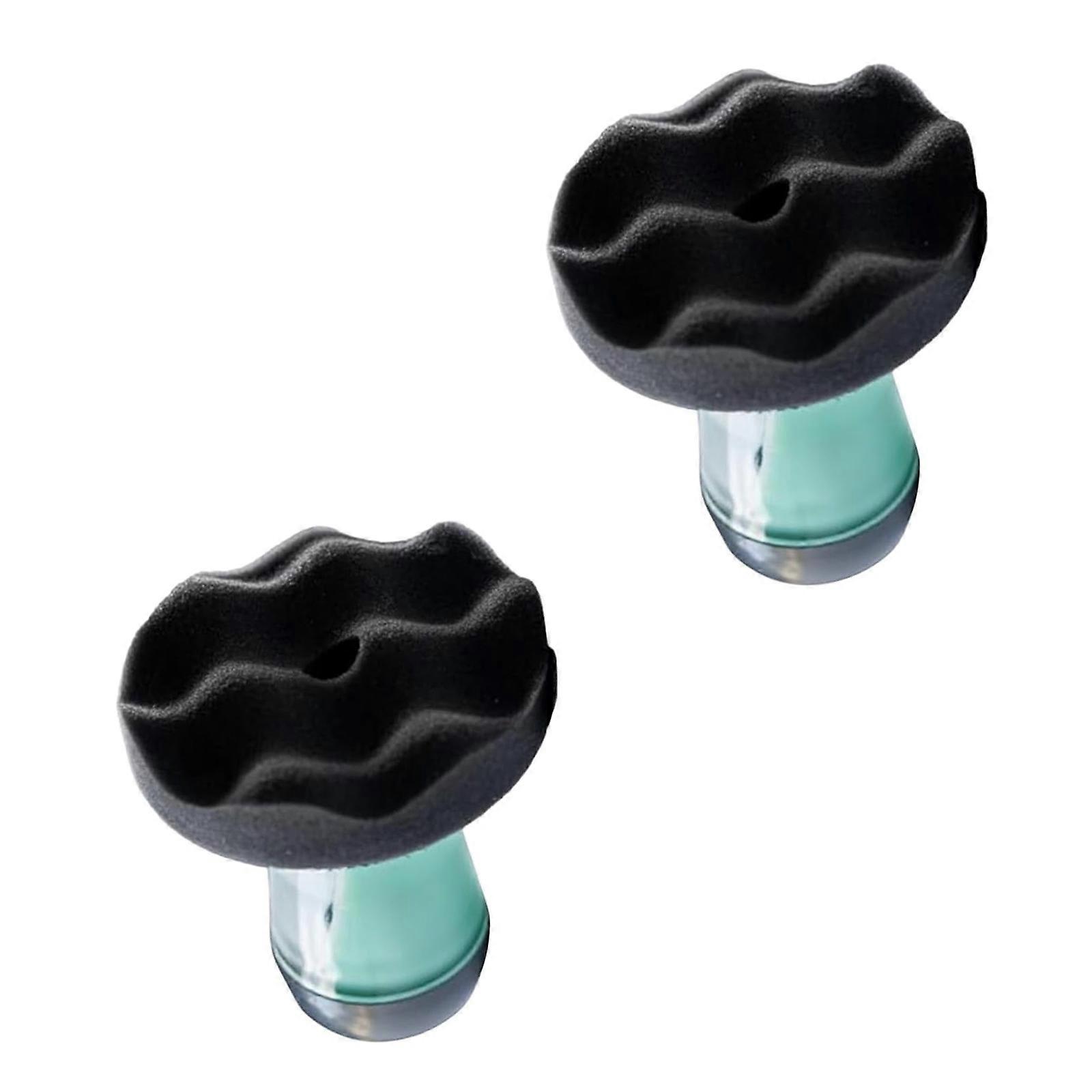 Tire Gloss Applicator Sponge No Spill Design Saves Tire Cleaner Foam Plastic Handle Multicolor