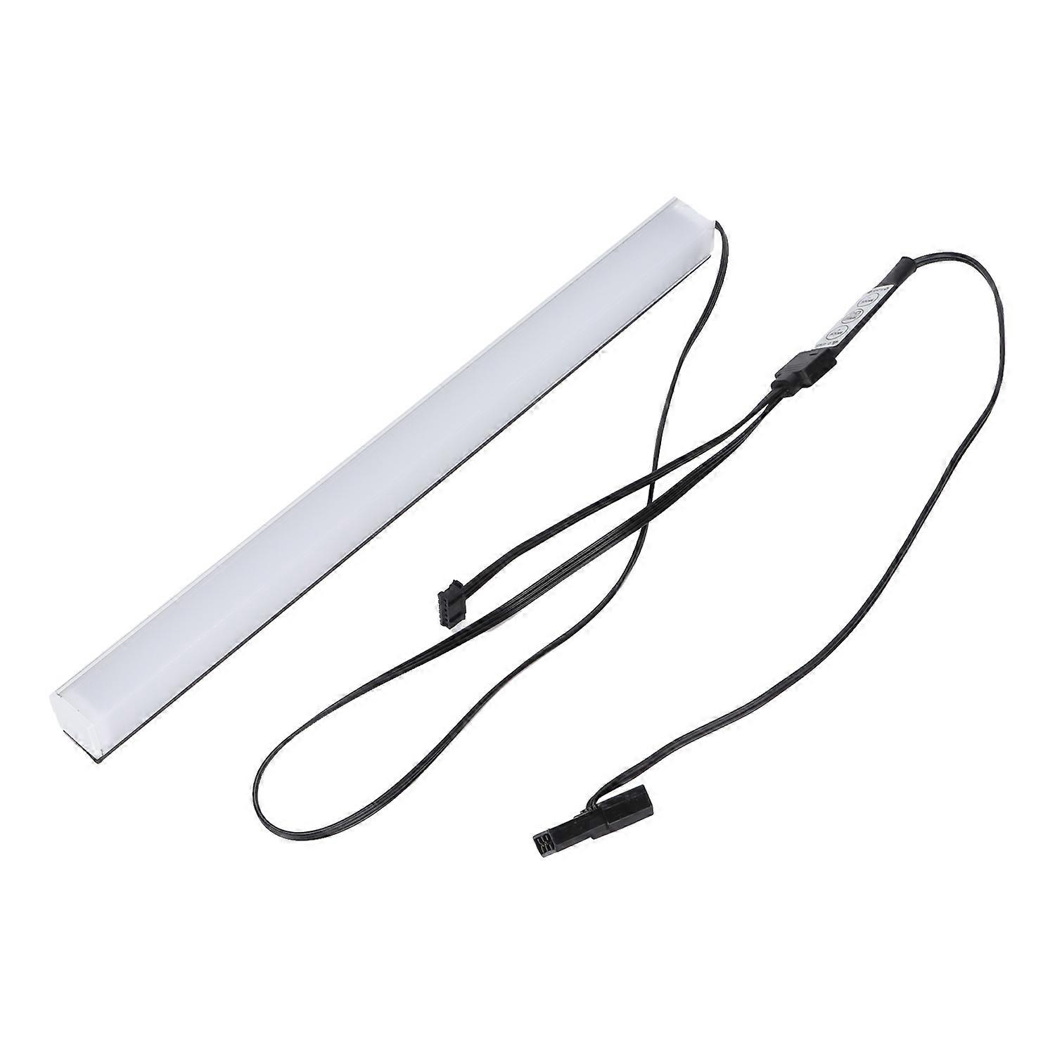 Tube Lamp 5V LED Colorful Acrylic Magnetic 3 Pin Strip Lamp with Manual Controller for Computer Case