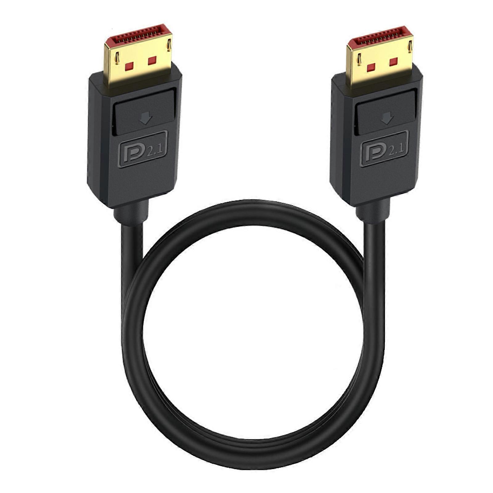 Advanced  2.1 Cable 52Gbps Bandwidth Supports 16K@30Hz and 8K@240Hz with Backward Compatibility Multicolor