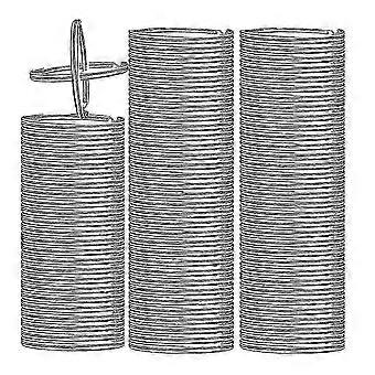 200pcs Key Rings, Split Bulk Keyrings For Keychain And Crafts (25mm) (silver Colour)