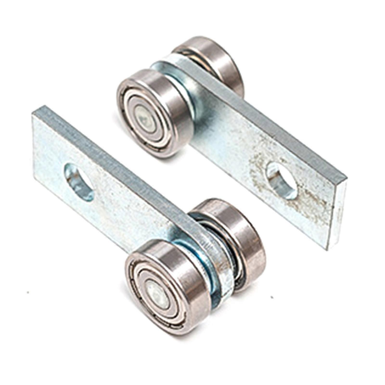 Trolley Assembly Wheel High Precisions Suitable for Smooth Sliding on Home Workshop Tracks Wardrobe Cabinet Door Systems Multicolor