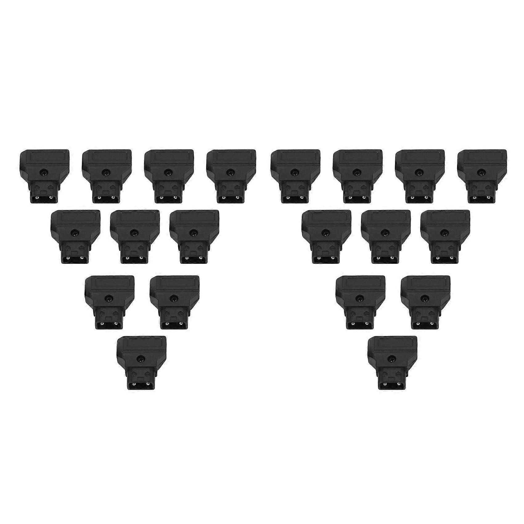 20Pcs D-Tap Dtap Power Male Rewirable Cable Socket Rig Battery